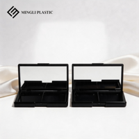 ML PACK Vente en gros de palettes de fards à paupières de haute qualité 10g, boîte en plastique pour maquillage, emballage cosmétique
