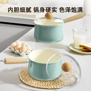 Ceramic Mini Non Stick Saucepan 1-2L Heat Resistant For Baby Food Instant Noodles Single Serving - Product Image 5