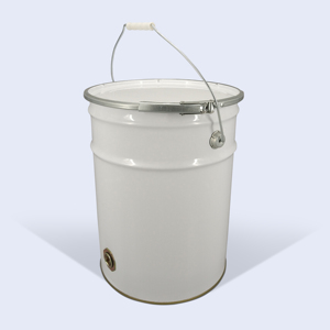 Bidons de peinture métalliques vides personnalisés de 15, 18, <span class=keywords><strong>20</strong></span>, 23, 25 <span class=keywords><strong>litres</strong></span> avec couvercle à anneau de verrouillage et poignée - Product Image 6