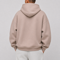 Sweat à capuche oversize épais pour homme, épaules tombantes, streetwear, personnalisable