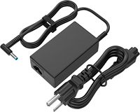 65W 19.5V 3.33A 4.5*3.0mm untuk Pengisi Daya Laptop OTP QC3.0 Pengisian Cepat Kabel Retractable untuk Seri Pavilion/X360/Envy