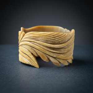 Bracelets à breloques en bois naturel et cristal, plaqués rhodium noir, classiques, écologiques, faits à la main, pour femmes, fiançailles, anniversaire - Product Image 1