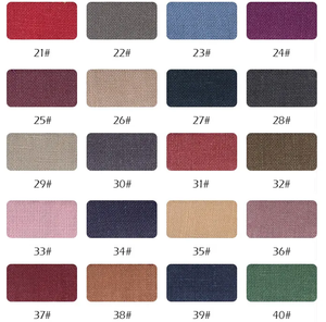 कम मोक सस्ते मुफ्त नमूना बुने पर्यावरण के अनुकूल सादे 150gsm नरम सफेद 100% लिनन कपास मिश्रण कपड़े लड़कियों और लड़कों के परिधान के लिए कपड़े - Product Image 6