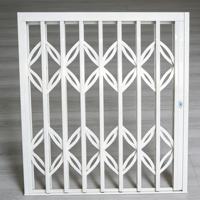 Rejillas Antirrobo Posmodernas para Ventanas, Ventanas Corredizas de Aleación de Aluminio, Cerradura de Acero Inoxidable, Resistentes y Duraderas para Almacenes
