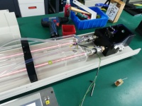 Tube laser CO2 de haute qualité 200W, remplacement Gsi SLC, faisceau laser combiné