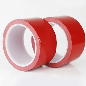 Die cut self adhesive acrylic tape jumbo roll two sided adhesive masking tape Acrylic Double-Sided adhesive foam tape