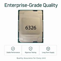 Prosesor Server Workstation Gold CPU 6326 10nm 16C/32T 2.9 hingga 3.5 GHz L3 24MB TDP 185 W FCLGA4189 PCIe 4.0