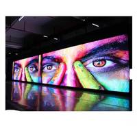 Mur vidéo LED d'intérieur à service frontal, pas de pixel P1.53, haute luminosité 5000 cd pour la publicité commerciale et le commerce de détail numérique