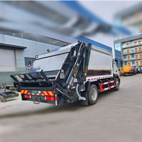 Camion Compacteur de Déchets Foton 4x2 de 14 Mètres Cubes, Chargeur Arrière de 12 Tonnes, Compresseur de Déchets pour le Transport des Déchets, Vente Directe Usine