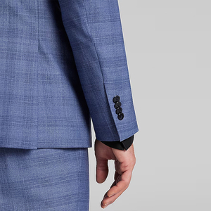 Blazers Classiques Bleus Slim Fit pour Hommes 2025, Haute Qualité, Simple Boutonnage, <span class=keywords><strong>Blazer</strong></span> Casual Business, Grande Taille - Product Image 4