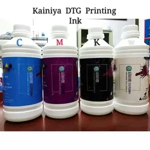 进口纳米级原料Dtf Cmyk喷墨印刷油墨，饱和度大