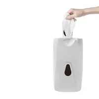 ABS פלסטיק קיר רכוב אמבטיה נייר טואלט רטוב מגבת רקמות dispenser