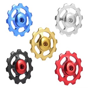 산악 자전거 알루미늄 합금 리어 휠 베어링 아노드 CNC11 톱니 스프로킷 프리휠 속도 1 커스텀 브랜드 라이딩 장비 - Product Image 1