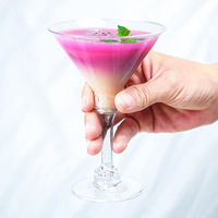 Verres à cocktail jetables en plastique, gobelets à vin, flûtes à champagne sur pied pour fêtes, mariages, anniversaires et événements