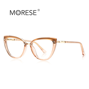 <span class=keywords><strong>Gafas</strong></span> <span class=keywords><strong>de</strong></span> Prescripción MORESE Tr90 para <span class=keywords><strong>Mujer</strong></span>, Modelo 2221, Montura <span class=keywords><strong>de</strong></span> Ojo <span class=keywords><strong>de</strong></span> Gato, Cómodas y Elegantes - Product Image 6