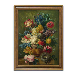 Reproducciones <span class=keywords><strong>de</strong></span> <span class=keywords><strong>Arte</strong></span> <span class=keywords><strong>Barroco</strong></span> Hechas a Mano al por Mayor, Pinturas Clásicas <span class=keywords><strong>de</strong></span> Flores - Product Image 2