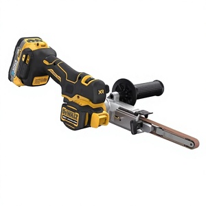 Brushless Rechargeable 20V DCM200 Belt Sander 1.3kg Lightweight for Woodworking <b>Metal</b> Grinding and <b>Polishing</b> - Product Image 1