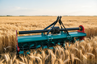 Cultivateur rotatif agricole de haute qualité 40-60 kW série 1GQL, robuste, pour utilisation avec prise de force de tracteur, avec garantie d'un an
