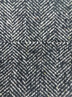 Tela de Revestimiento de Tweed Espigado 55% Poliéster 40% Lana 5% Otros, 545GSM, de Alto Gramaje para Abrigos, Chaquetas y Sobretodos de Invierno al por Mayor