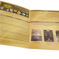 Papel de Arte Brillante C2s de 157 g, Papel Offset, Encuadernación Perfecta, Plantillas de Diseño de Folletos, Impresión en PDF