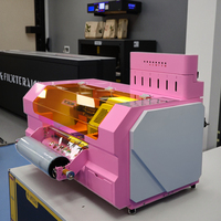 Mesin Printer DTF UV 30cm profesional untuk stiker kustom dan stiker Transfer air