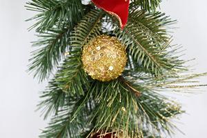 Guirlande de Noël en PVC vert naturel personnalisée de bonne qualité, guirlande de Noël en PVC écologique - Product Image 4