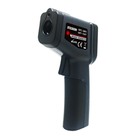 Termómetro Infrarrojo Digital Industrial sin Contacto de Alta Temperatura 550C para Hornos de Pizza