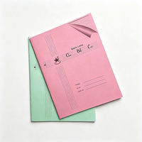 Cahier d'exercices scolaire personnalisé 160x210mm, carnet d'étudiant à reliure piquée, pages lignées, livre d'écriture, fournitures scolaires OEM en gros