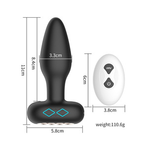 Masajeador de próstata con vibrador Anal giratorio de 360 ° controlado por aplicación, estimulador del punto G del clítoris femenino, masturbador <span class=keywords><strong>Gay</strong></span>, juguete para adultos - Product Image 6