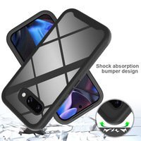 Étui transparent intégral 360° avec protection d'écran pour Google Pixel 6A 7A 8A 9A 6 7 8 9 10 Pro XL
