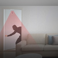 Alarma KERUI P6 PIR con Timbre de Bienvenida Ding Dong para Todas las Tiendas y Comercios
