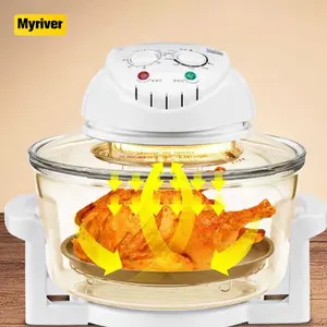 Myriver Far Infrared Visible Intelligent Halogen Table Multi Purpose Optical Wave Crockpot Top Electrical Air Fryers