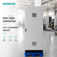 Armoire de commande PLC à montage au sol, prête pour l'installation OEM, IP54, équipement électrique pour les systèmes de traitement de l'eau