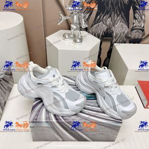 Zapatillas Deportivas Lanvines, Cómodas, con Cordones, Suela Gruesa, Iluminadas, a la Moda, para Primavera, Hechas de Cuero Vacuno LANVINs - Product Image 5