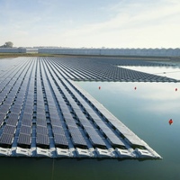 Plataforma Modular de Sistema FPV de Fácil Instalación para Plantas de Energía Solar Flotantes en Lagos y Embalses, Resistente a la Corrosión