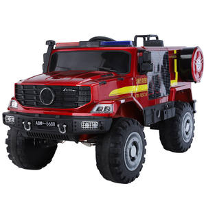 RHS-CAR6 bambini azionati a batteria sulla macchina della polizia giocattolo <span class=keywords><strong>con</strong></span> telecomando motore antincendio <span class=keywords><strong>auto</strong></span> elettrica - Product Image 2