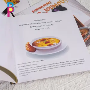 Original custom self care journal book printing book printing food and diet journal