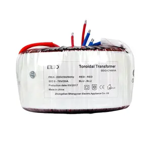 EEIO-1400W AC220v to 70VAC Ring Audio-Frequency Transformer Made in Guangdong