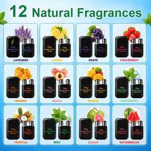 Inhalateur Nasal d'Aromathérapie de Poche à Double Buse pour une Énergie Instantanée et une Concentration Mentale Améliorée, avec Huiles Essentielles Naturelles et 12 Saveurs - Product Image 4
