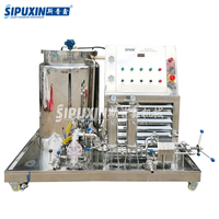Filtre de congélation de machine de mélangeur de parfum de refroidissement 200L entièrement automatique pour l'équipement de production de cosmétiques de fabrication de parfum