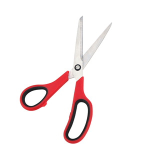 Total Paper Scissors Straight Blade 1797 Plastic Handle Adult Craft Office Use - Product Image 1