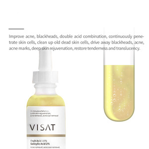 Sérum anti-acné OEM Cosmetics pour le soin de la peau du visage, à l'acide azélaïque. - Product Image 5