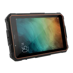 Rugged OEM 8 Inci Tablet Industri Tahan Debu Tahan Air Tahan Guncangan IP68 Tablet Android dengan Sidik Jari NFC 4G Lte Tablet PC
