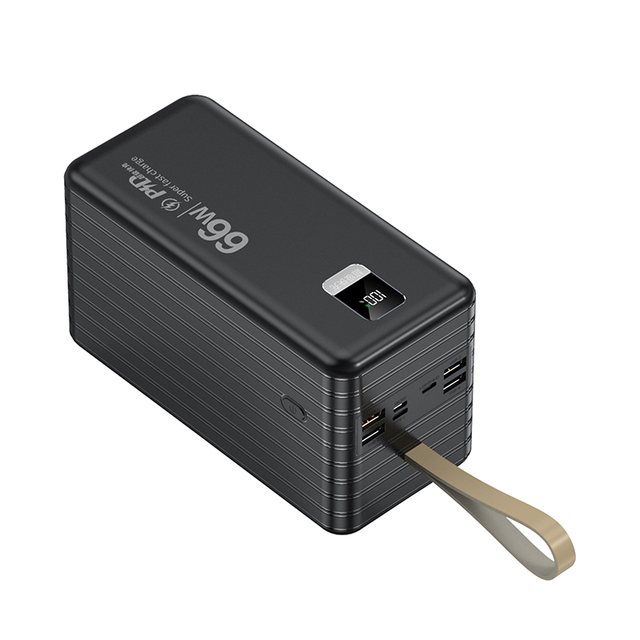 Factory Direct Sale PX 100000mAh Fast Charging PD 22.5W High Capacity Power Bank LED Display PVC Material Holder Portable Design