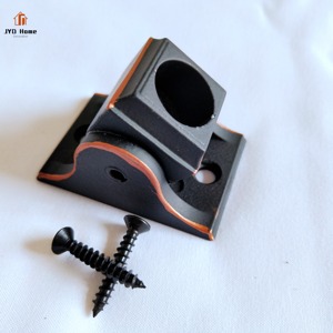 JYD ORC 5/8 \ "Balaustre de metal de aluminio zapatos giratorios con tornillos escalera redonda parte al por mayor - Product Image 3