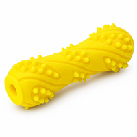 Jouet à mâcher interactif en caoutchouc couineur, durable, classique/moderne pour chien, jouet osseux pour le nettoyage dentaire, disponible