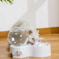 Maychan fontaine à eau automatique Portable pour chat, mangeoire électrique pour chat, bol d'eau pour chat