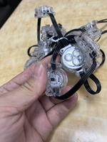 Luces LED de Píxeles RGB de PVC de 12V CC para Paisajismo, IP67, Color Negro, Ucs2904