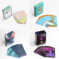 Pont de cartes de Tarot, avec impression personnalisée, jouer de haute qualité, fabriqué en usine chinoise, 50 pièces, vente en gros