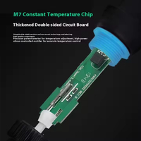 Solder besi listrik, alat perbaikan dengan tampilan Digital 80W suhu yang dapat disesuaikan 908S Multimeter kombinasi Set pemanasan Internal
